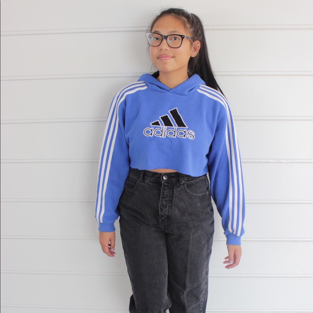 But Adidas Cropped Hoodie